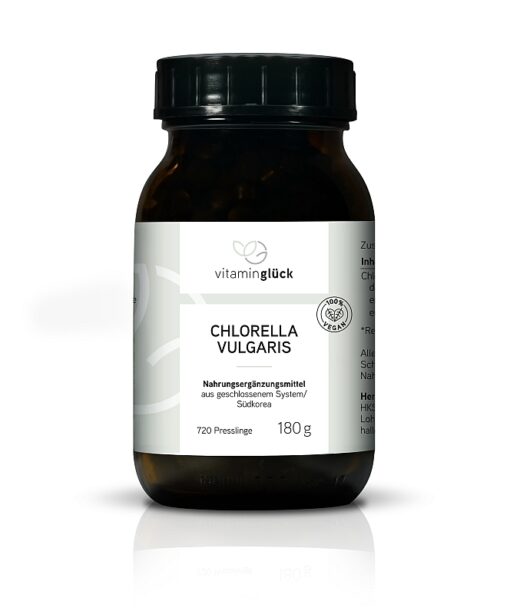 Vitaminglück Chlorella vulgaris Presslinge 180 Gramm